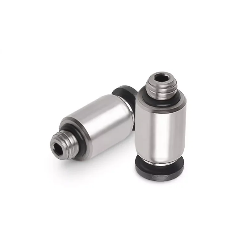 5 Raccordi Rapid Per Aria 6mm - Raccordi A Push Per Tubi | Ottone Nichelato Per Collegamenti Pneumatici - Foto 7