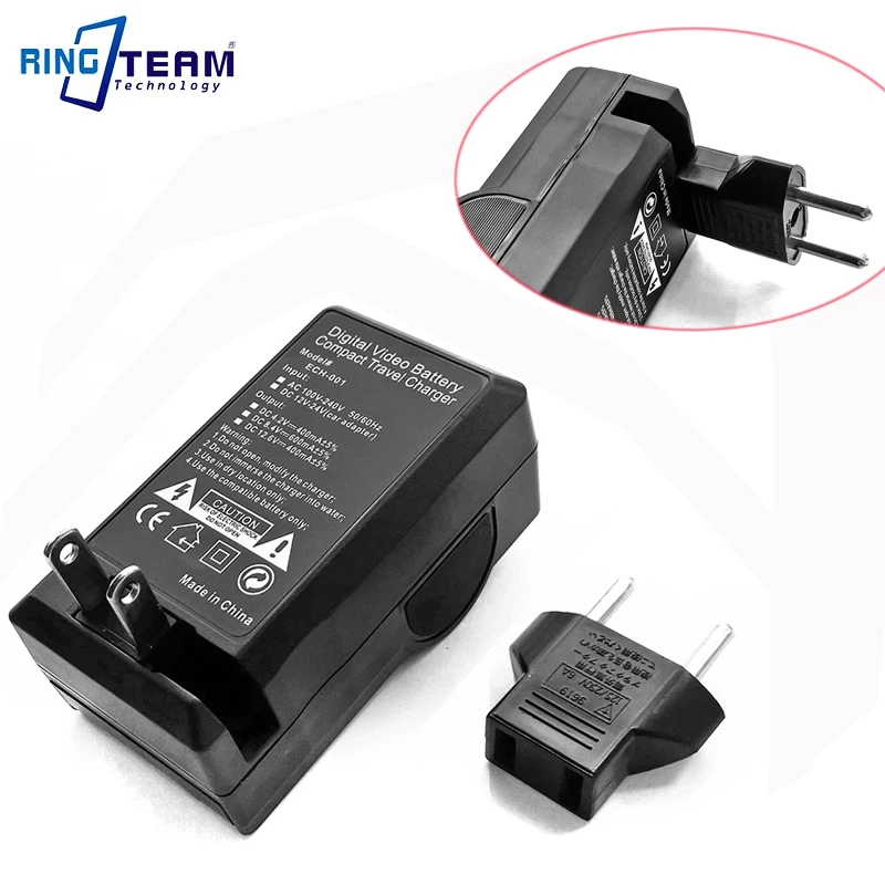 BLB13 AC Travel Charger + DMW-BLB13 Camera Battery Pack for Panasonic DMC-G1 G2 GF1 GH1 G10GK Batteries