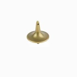 Mini Metal Spinning Top - Novelty Decompression Toy for Kids and Adults, Party Game Gift (Bronze)