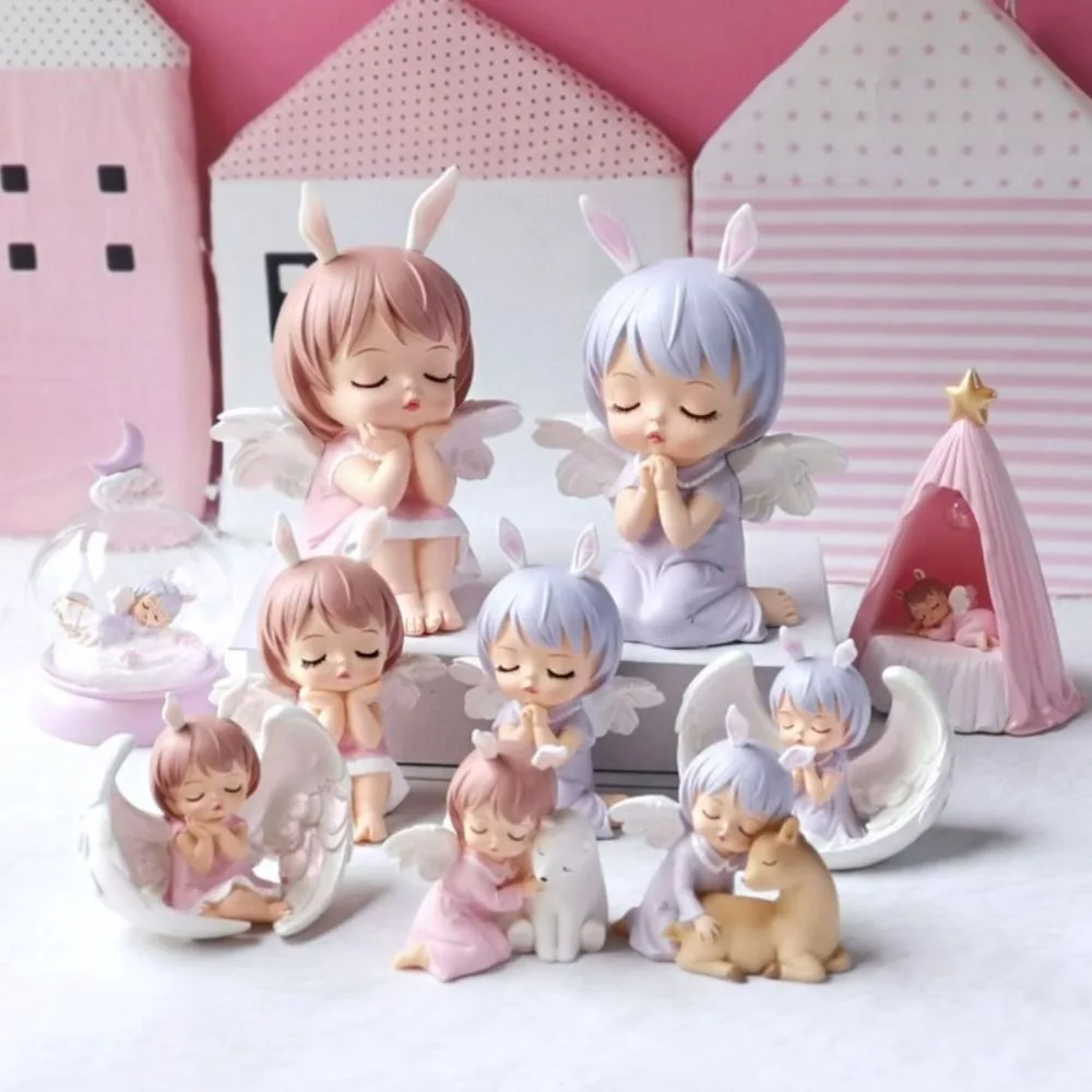 Event & Party PVC Anime Figur Kuchen Topper DIY Bellen Engel Kuchen Topper Mädchen Kuchen Dekorieren Lieferungen Kuchen dekorieren nach Hause