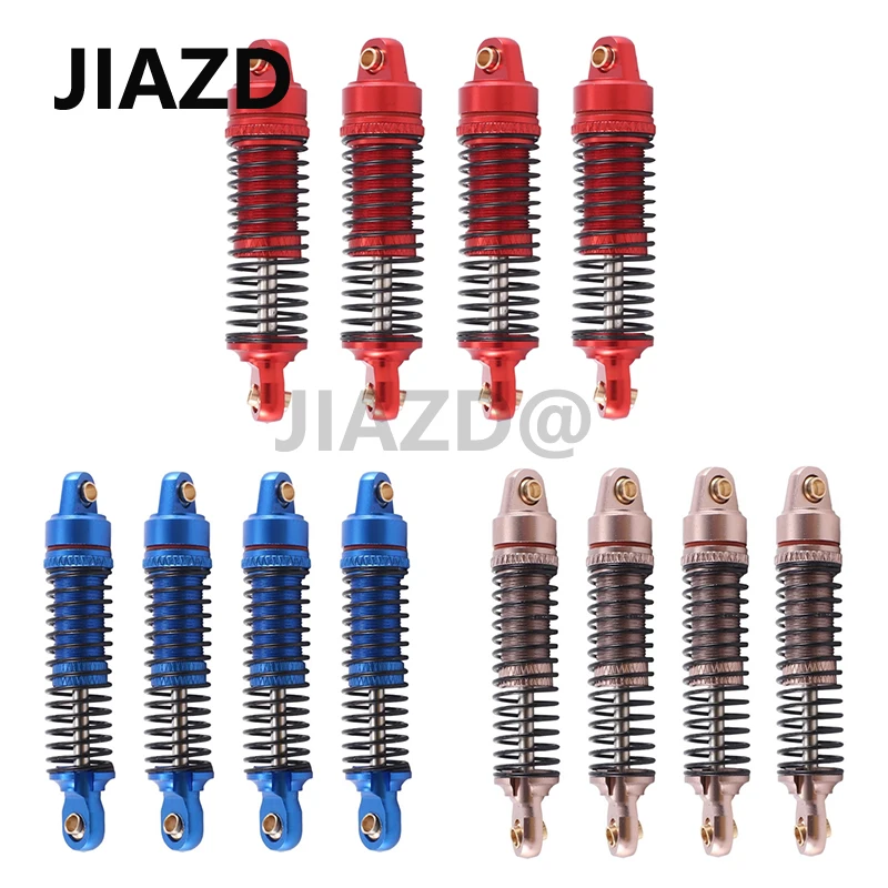 

4PCS Metal Shock Absorber Damper for TRX4M TRX-4M Bronco Defender 1/18 RC Crawler Car Upgrade Parts