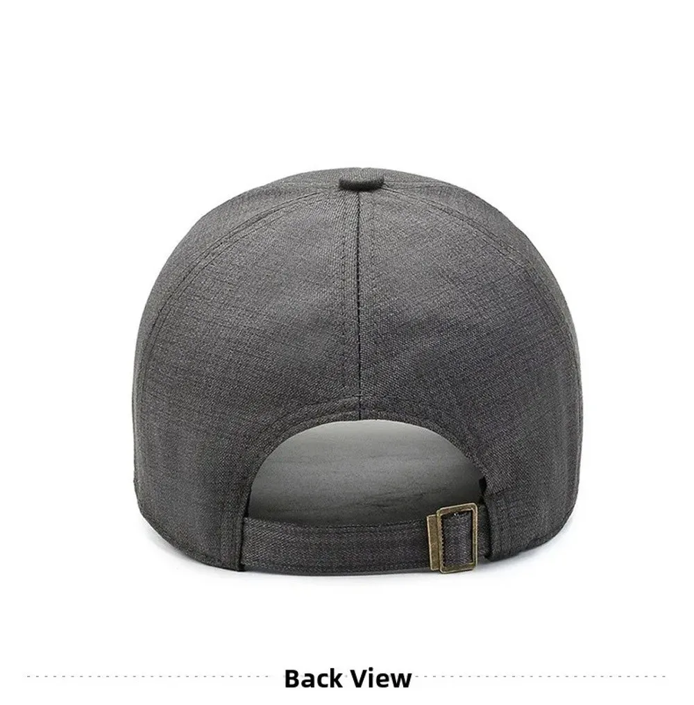 Trendige Outdoor-Herren-Baseballkappe im Koreanischen Stil Verstellbarer Sonnenschutz-Hut Visiere Lässige Baseballmützen für Frühling und Herbst – Detail 9