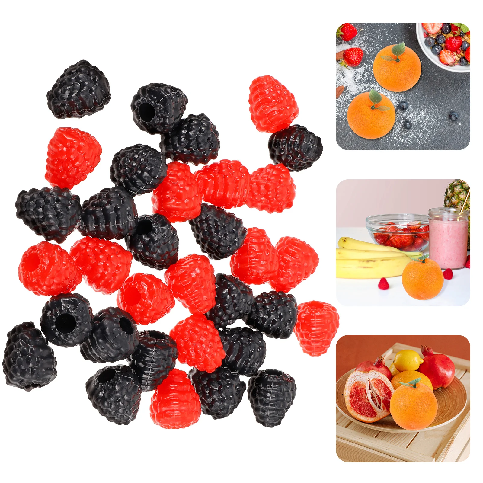 

Raspberry Model Cabinet Raspberry Decor Photo Prop Simulated Fruit Models Artificial Fruits