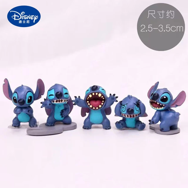 Disney Action Toy Figures Lilo Stitch Doll Mini Stitch Figure