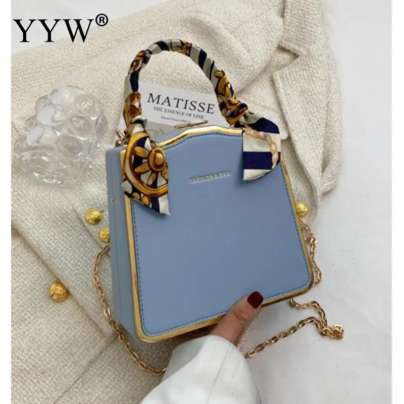 Box Shape Crossbody Bag  2023 New Fashion Women Evening Luxury Square Chain Handbags Party Wedding Bags Vintage Box Clutch