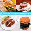 Hamburger Press Patty Maker Hamburger Press Multifunction Burger Maker For Egg Stuffed Burgers Beef Burger EU Plug 5