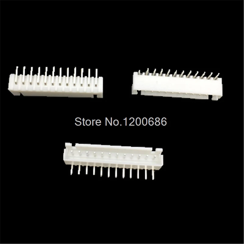 

100 piece XH 2.54 12-Pin Connector Right angle socket plug Male connector