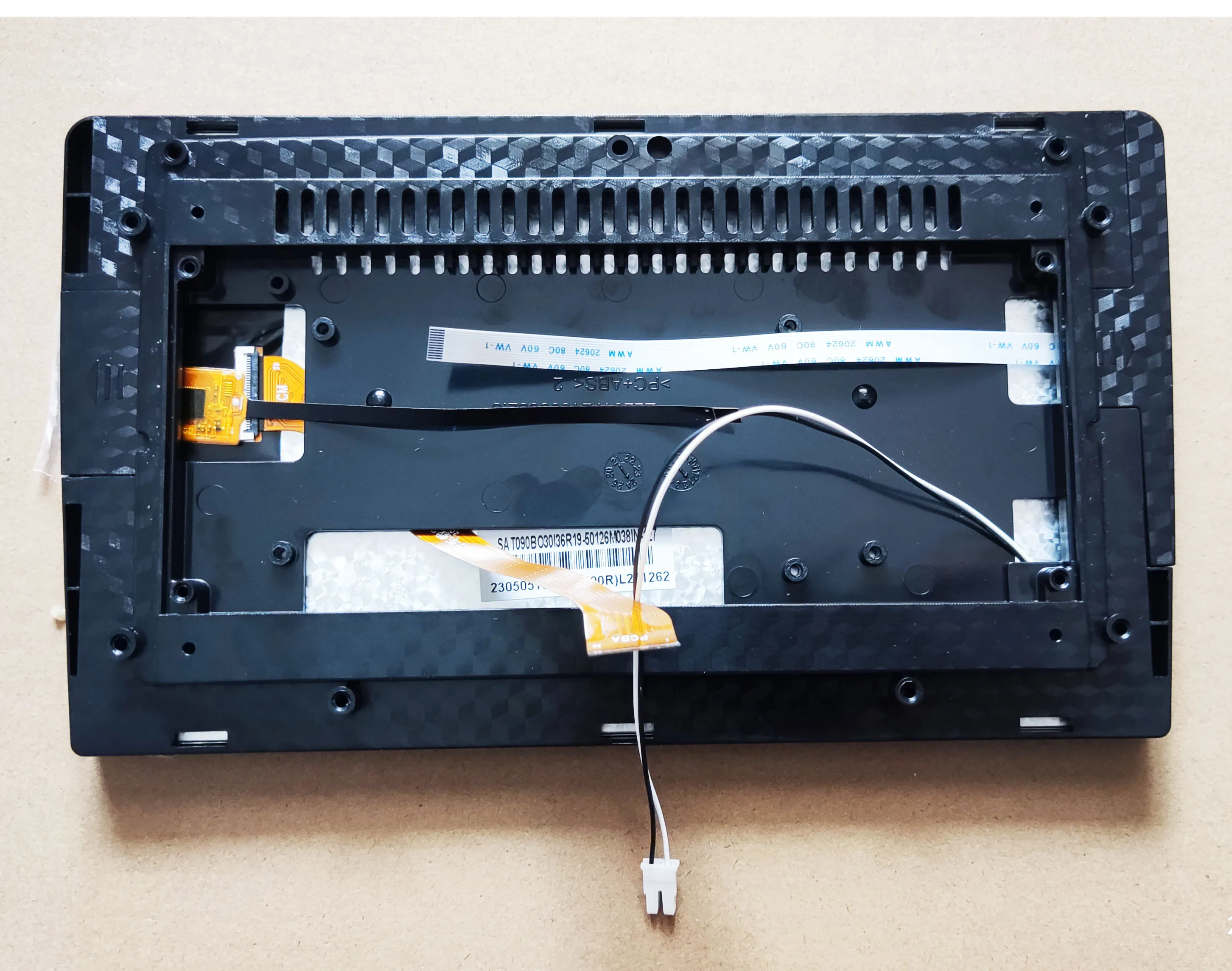 exibição, 9 Polegada, SAT090BO30136R19, IC-7705N, 30pin, 210x126mm, 720x1280 LCD, 2.5D