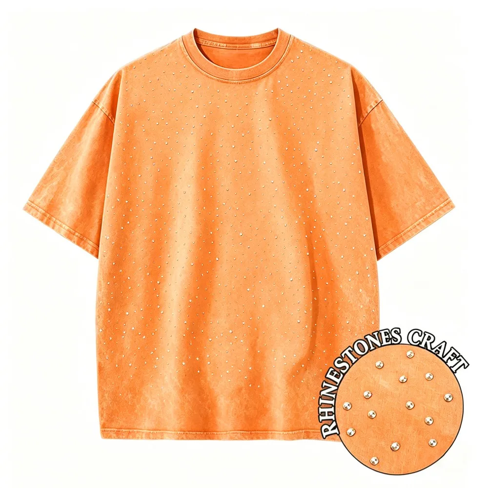 ตัวเลือกสินค้า เสื้อยืดผ้าฝ้าย O-คอ Y2K สุดชิคสำหรับสาวๆ
