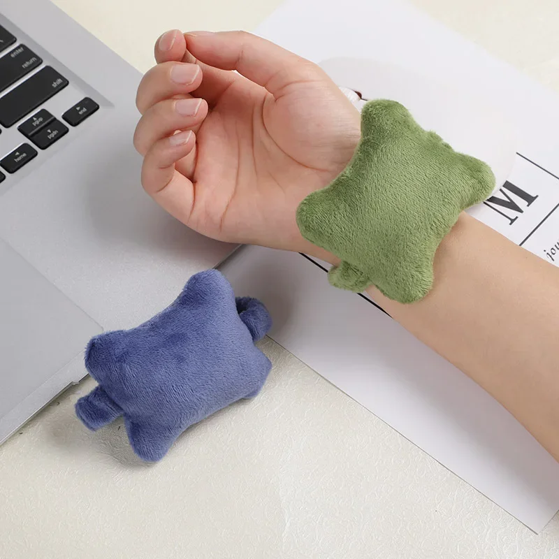 Kawaii Soft Mouse Pad Comfort Computer Wrist Rest Support Cushion for Typing Desk Keyboard Wrist Pad Hand Pillow Office Supplies