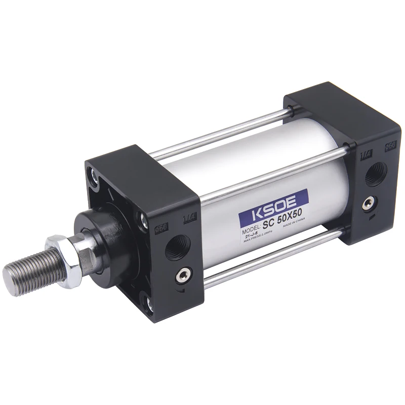 

SC63 SC63-25x50x75x100X150x175X200X250x300s standard cylinder long stroke compression air compressor with pull rod with magnetic