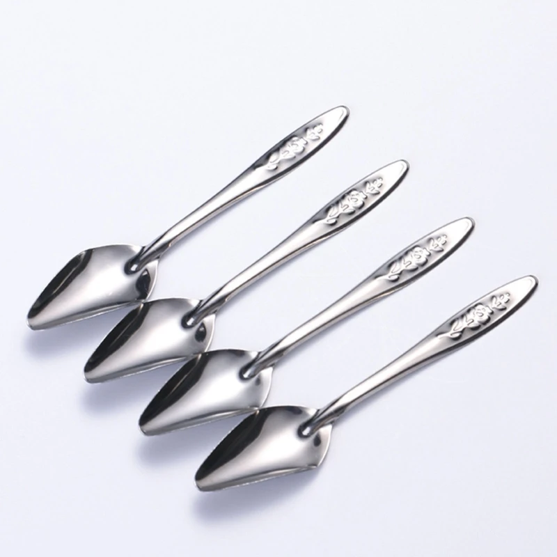 6Pcs Parrot Feeding Spoon for All Baby Bird Cockatiel Milk Feed