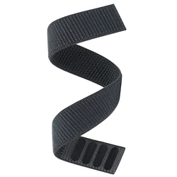 Nylon Strap with Hook Loop Closure - 22mm 26mm Adjustable Watchband - 26MM (Gray)