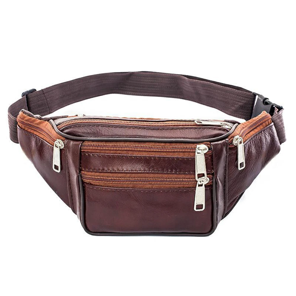 Festival Money Pouch Compact Bum Bag Travel Waist Belt Wallet Leather Leather Fanny Pack For Sports Enthusiasts Everyday Use