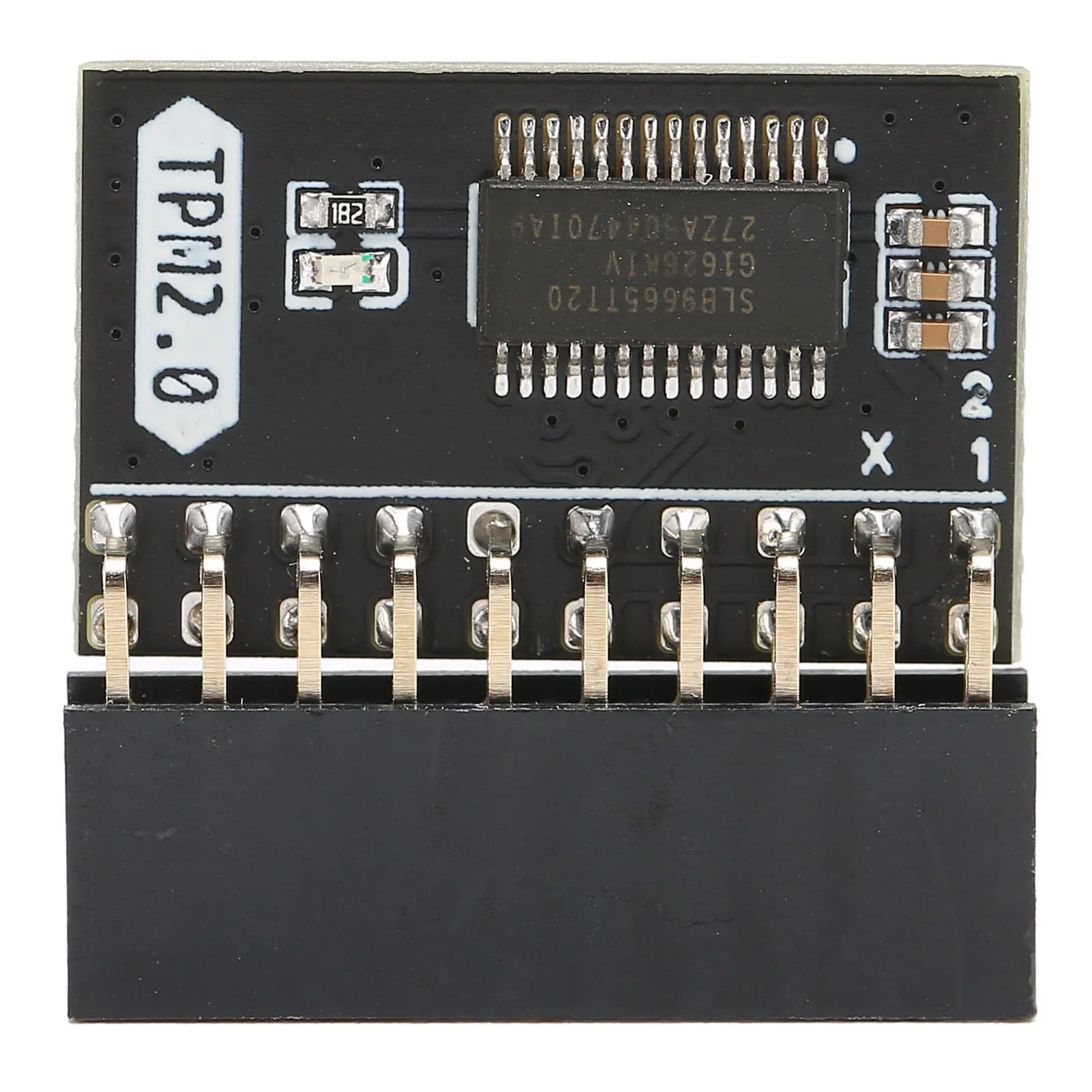 Tpm Security Module Security Module TPM 2.0 Encryption Security Module 20Pin 2 10P Standalone Crypto Processor TPM 2.0 Module For Win11 For Gigabyte ASUS
