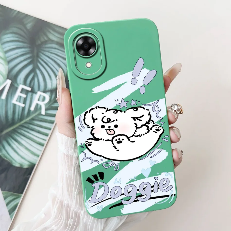 2024 New Cute Cartoon Pattern Soft Silicone Protective Phone Case