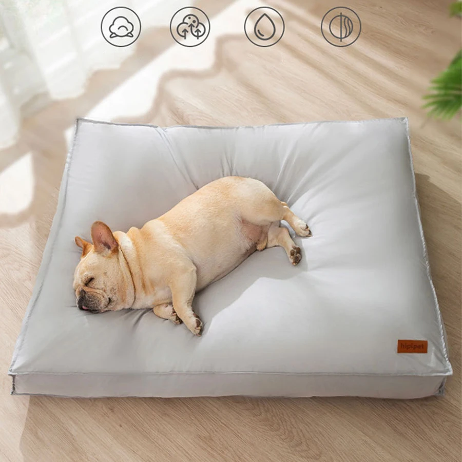 Waterproof & Comfortable Dog Bed, Removable Pet Mat, Rectangular Thickened Soft Dog Mat Sofa, Suitable For All Sizes Pets 2