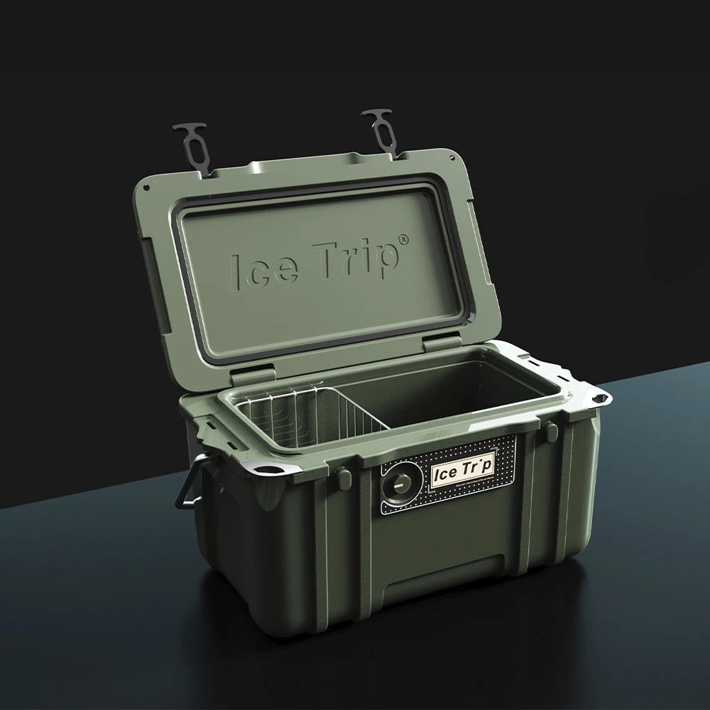 

China High Quality Cool Box Cold Food Delivery Box Plastic Camping Cold Cooler Box