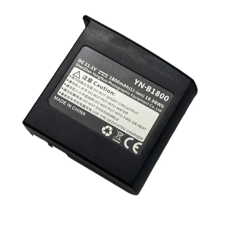 YN-B1800 11.1V 1800mAh Battery for YONGNUO YN860Li Speedlite Flashlight Battery