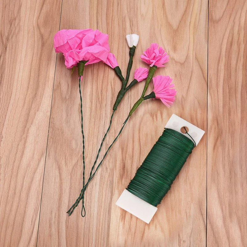 

Floral Stem Wire Floral Wire 22 Gauge Flower Arrangement Making Accessory For DIY Handmade Bouquet Stem Wrapping Crafts Tool