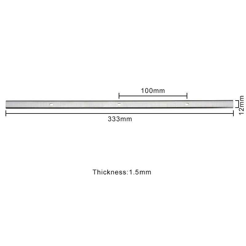 UCDO 2pcs 320x12x1.5mm Planer Blades Knives Double Edged Knives for Delta 22-560 22-562 22-565 TP400LS Ryobi AP-12