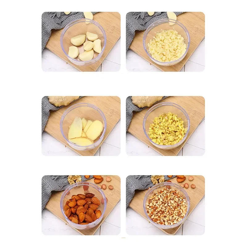 Multifunctional Manual Food Grinder for Nut Garlic Spice Herb Nuts Walnut Groundnut Kitchen Tools
