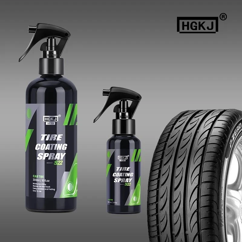 Tyre Gloss Tire Coating Spray Hydrophobic Sealant Wax For Car Wheel Auto Care Re-black Shine Chemistry Filler