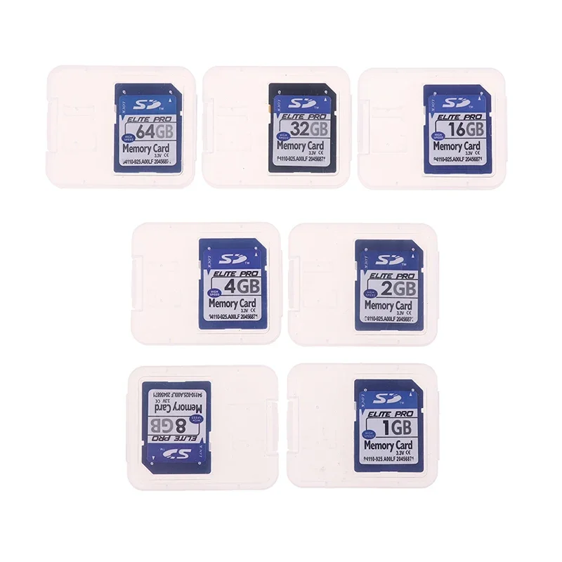 High-Capacity Secure Digital Flash Memory Card - Multiple Storage Options Available