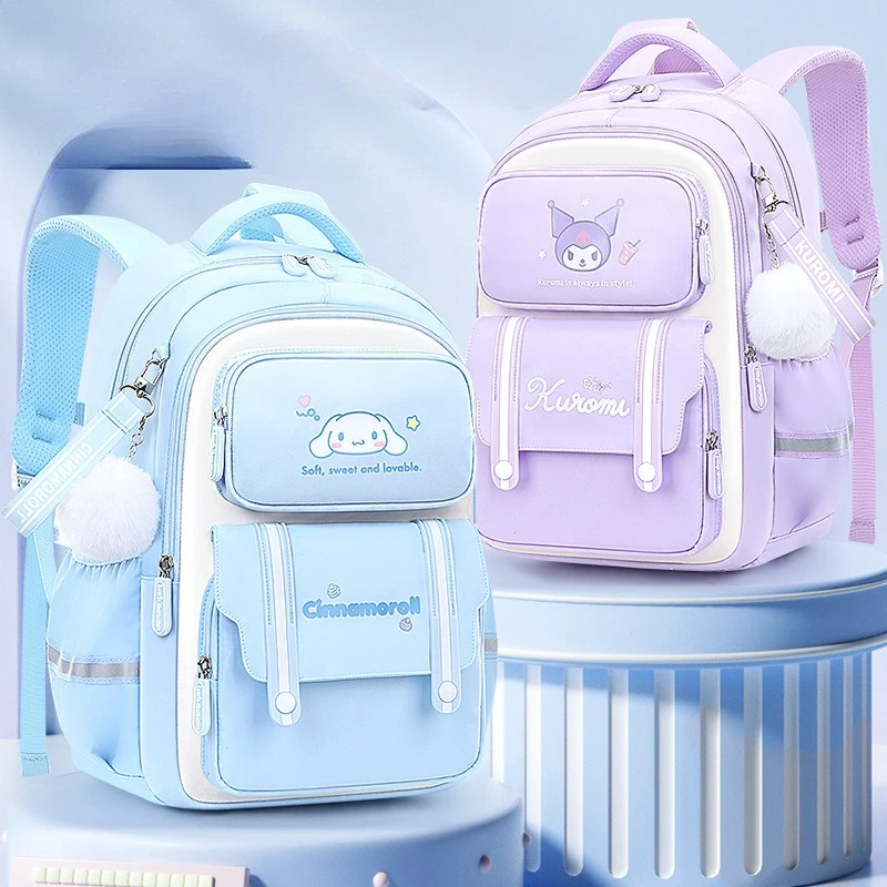 Girls lightweight fashion backpack, cartoon new girls casual schoolbag 1