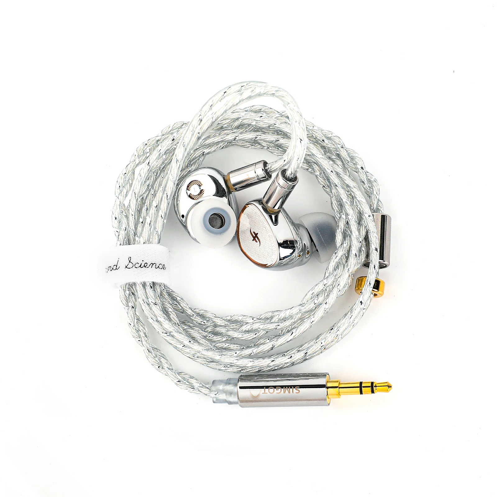 SIMGOT EA1000 Fermat Dual-Magnet Dual-Cavity DD+PR Structure HiFi Earphones IEM Wired Earbuds with Detachable Cable for Musician 5
