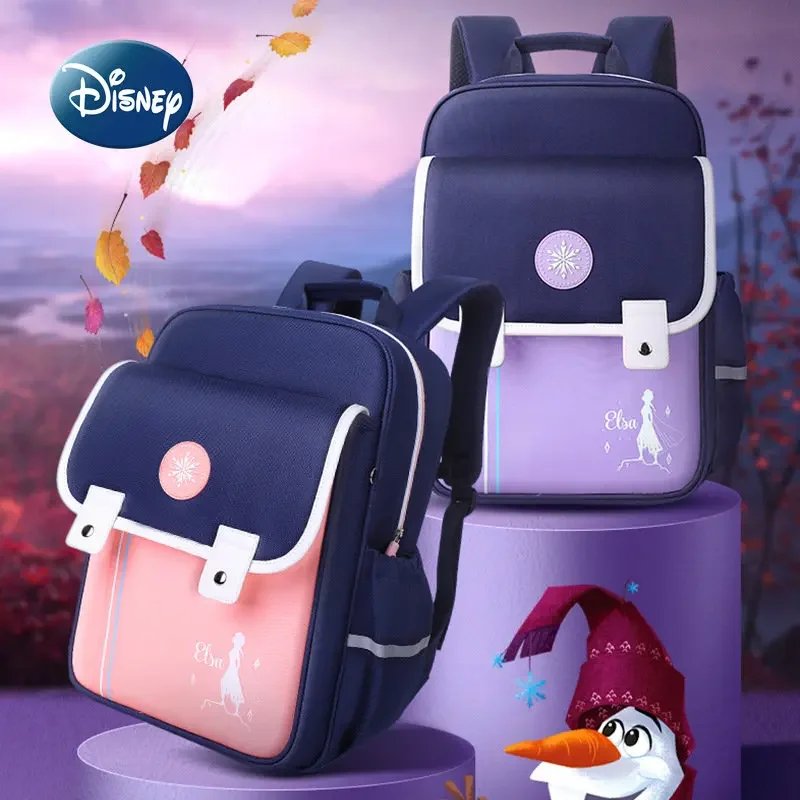 disney-princesa-aisha-original-novas-meninas-schoolbag-marca-de-luxo-moda-meninas-mochila-grande-capacidade-mochila-leve