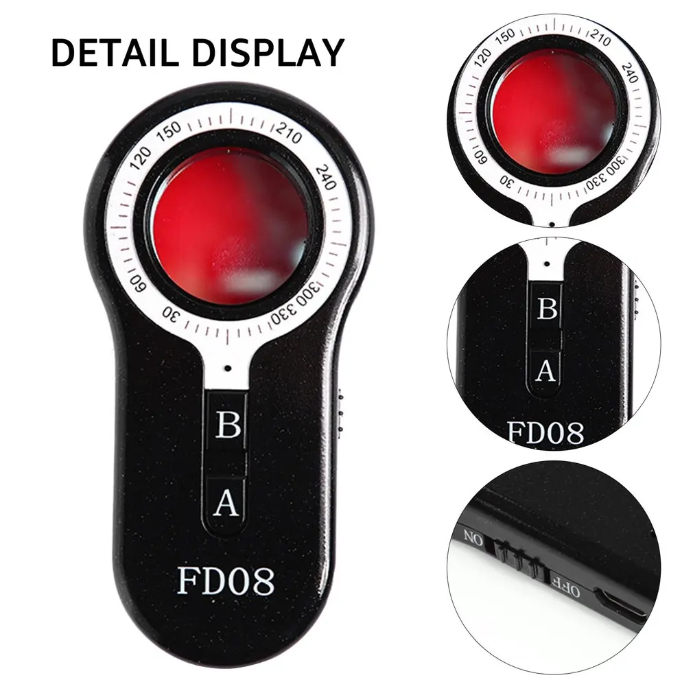 

Скрытая камера шпионская ошибка детектор анти шпионские дела Мини Wi-Fi беспроводная сигнальная камера SM GPS трекер беспроводное устройство поиск анти-скользящая съемка