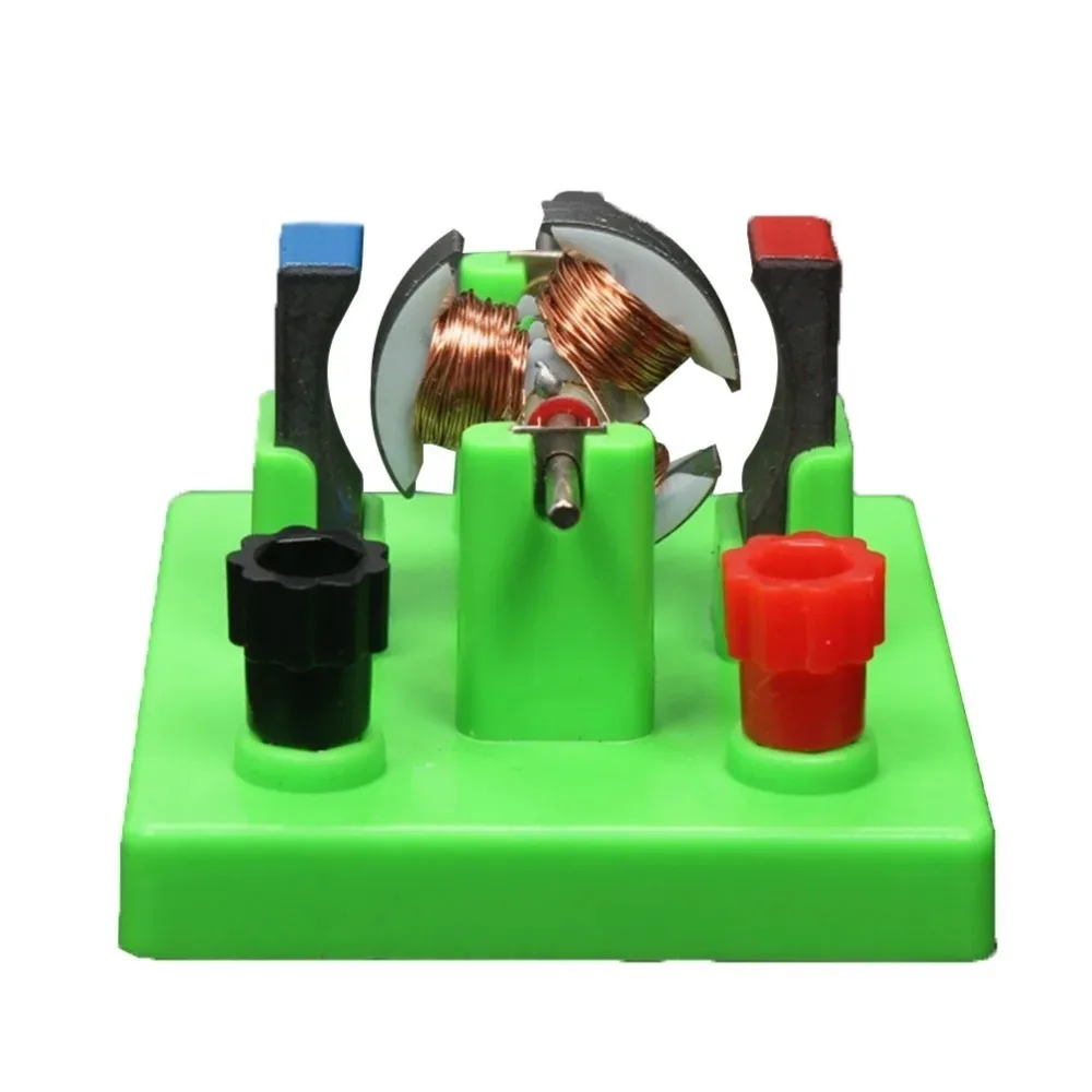 DIY DC 전기 모터 모델 물리학 실험 보조 교육 학생 장난감