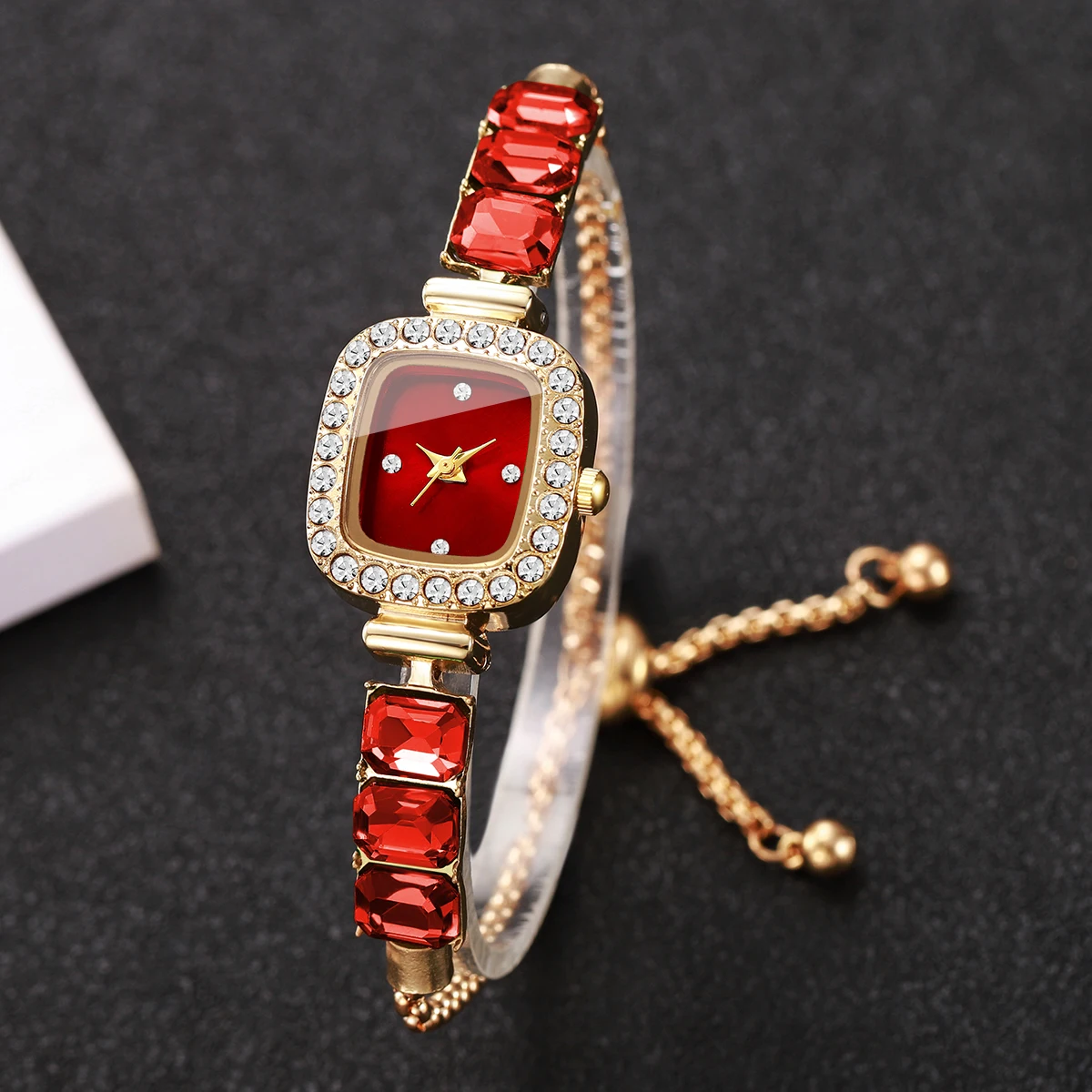 1pc Women's Gift Watch Compact Sweet Simple Style Bracelet Watch (Box Not included)