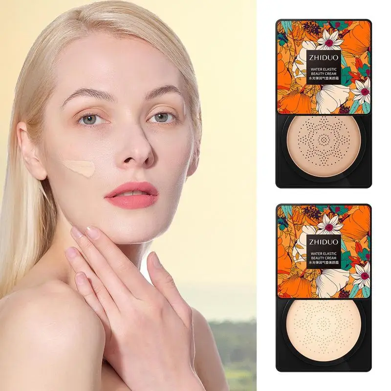 

Mushroom Head Air Cushion CC Cream Foundation Moisturizing Long-Lasting Concealer Full Coverage BB Cream For All Skin Types