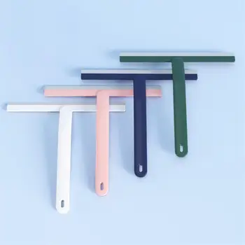 Utile tergicristallo per finestre, detergente per sapone, tergipavimento, specchio, raschietto da tavolo, strumento per pulire piastrelle con lama in silicone per bagno e cucina