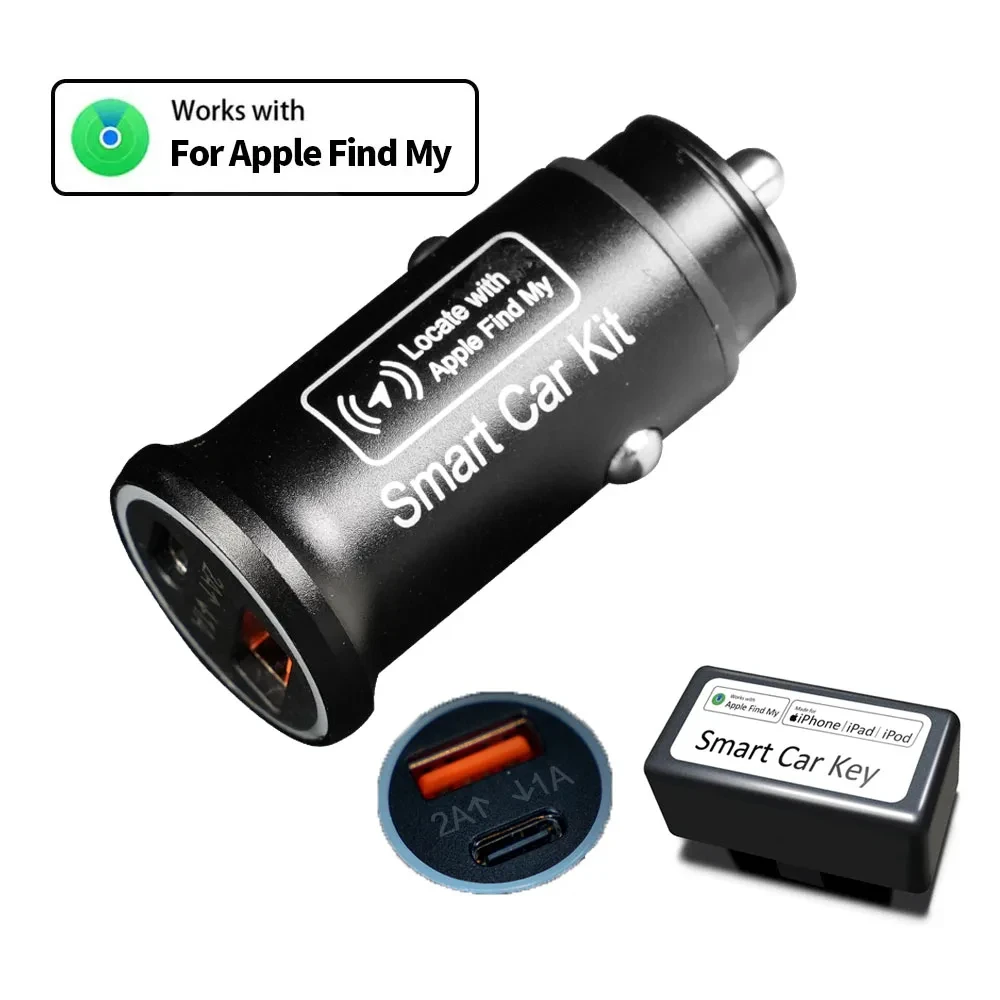 Universal Mini OBD GPS Car Charge Locator Tracker 20W USB Type-C Charger Fast Adapter Hidden Find My Apple Official App gps tracker,car tracker
