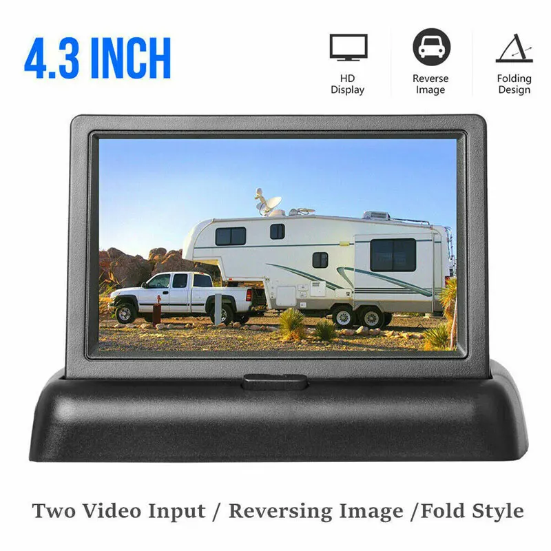 ڵ  4.3 &ũ TFT LCD ÷ ڵ ĸ麸 ̽   ī޶ DVD DVR GPS    ī޶