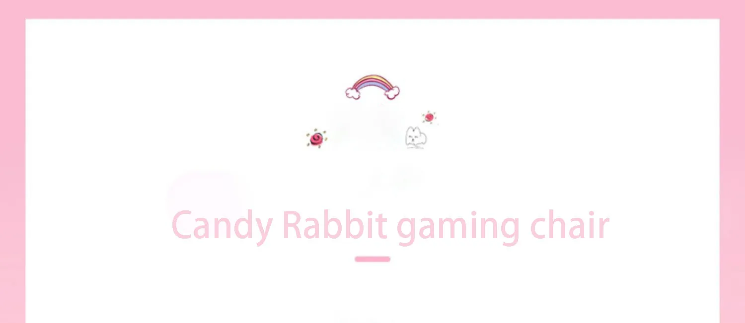 Description Picture 4 of item2023 New Gaming Chair Pink Girl Cartoon Office Home Comfortable Swivel Massage Lift Chair Cute Photogenic Computer Armrest Seat