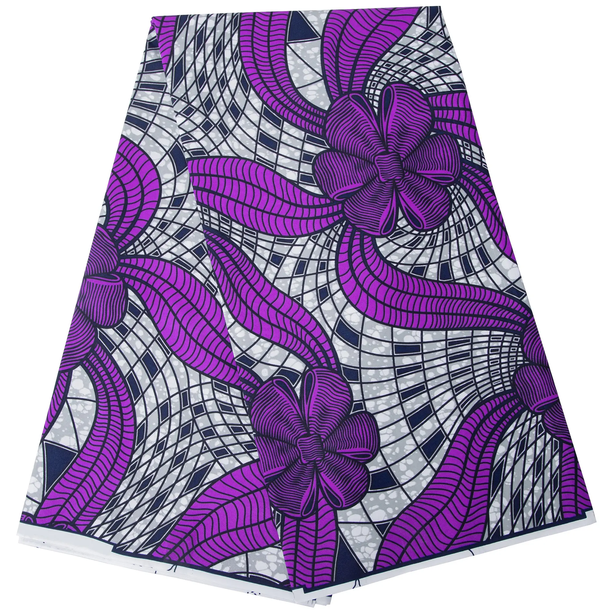 High Quality Original Real Wax Polyester Wax African Fabric African Wax Print Fabric 2025 Latest Ankara Fabric FP6680
