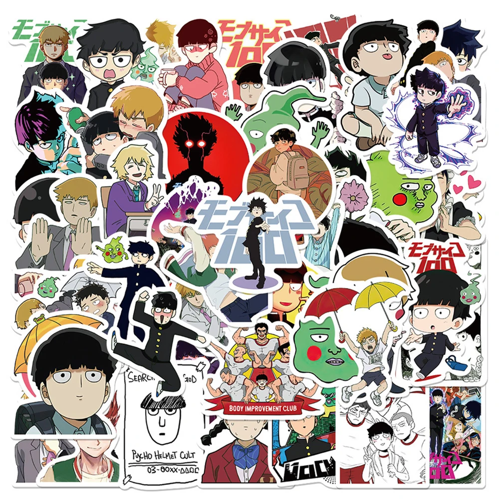 Japan Cartoon Anime Stickers Pack - Waterproof Decals for Luggage, Stationery, and Phones