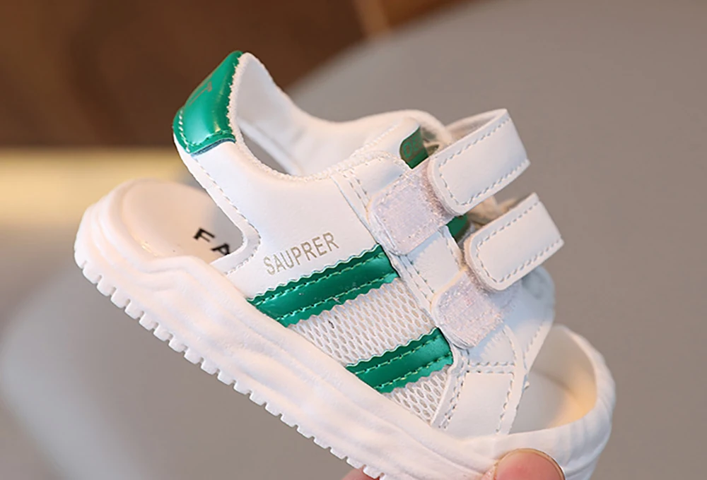 Summer Sandals For Girls Ergonomics Toddler Sandals For Baby Boys Soft-soled Beach Sandals For Kids Trend Fashion Sport Sandals 4