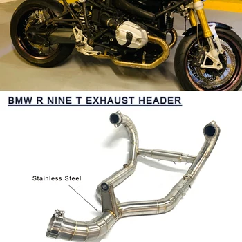 Motorcycle Exhaust Pipe For BMW R NINE T Exhaust Escape Moto Silencer Muffler R NineT Exhaust Header Steel Connect Original Tube