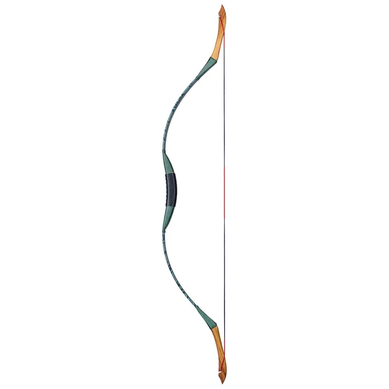 

Hunting Bow 20-50lbs Traditional Bow Archery Game Recurve Bow Wooden One-piece Bow for Outdoor Hunting