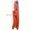 PVC Pipe Cutter Heavy Duty Labor-Saving Hose Scissors PVC PU PP PE Cutter Hose Hand Tools Pipe Shears Plumber Work Tools Cutting 5