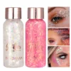 Handaiyan Nail Hair Body Face Eye Glitter Gel Art Loose Sequins Cream Chunky Glitter Eyeshadow Makeup Party Festival 4