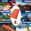 Lightweight Waterproof Emergency Survival Sleeping Bag Hiking Cycling  Outdoor Camping Gear Thermal Sack First Aid Rescue Mylar 5