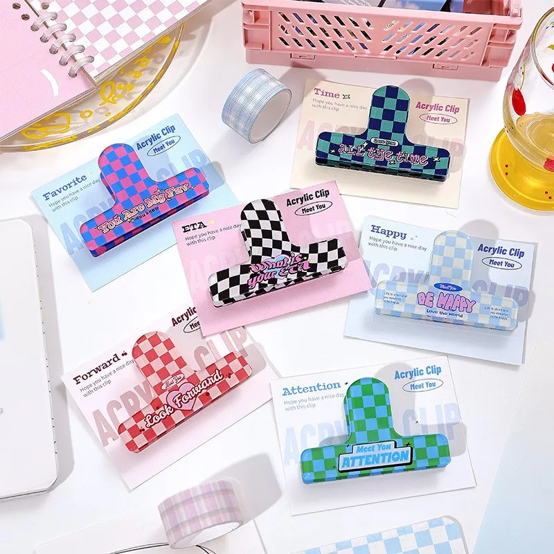 Paper Clip Hold Snacks Notes For Offices School Food Package