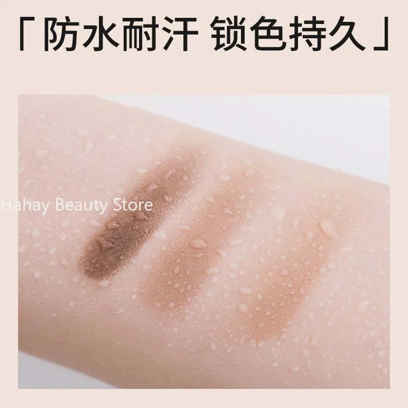 Professional Eyebrow Powder Shadow Palette 3 Colors with Soft Brush and Mirror