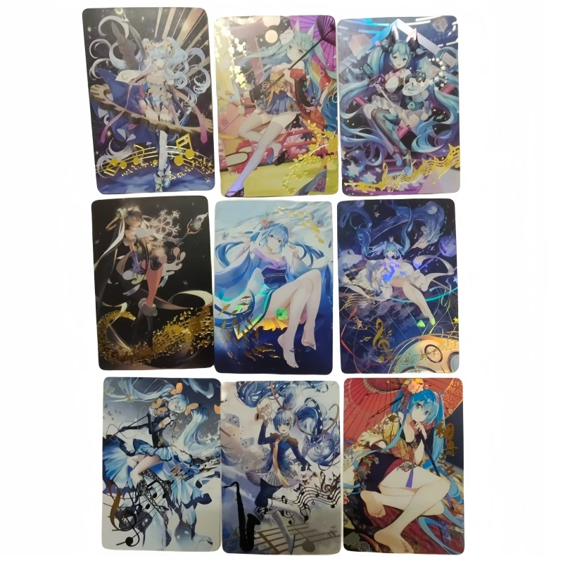 

Hatsune Miku DIY Homemade Flash Card Toys Hobbies wire drawing Anime Game Peripheral Collection Christmas Present